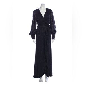 Alexis Black Wrap Dress